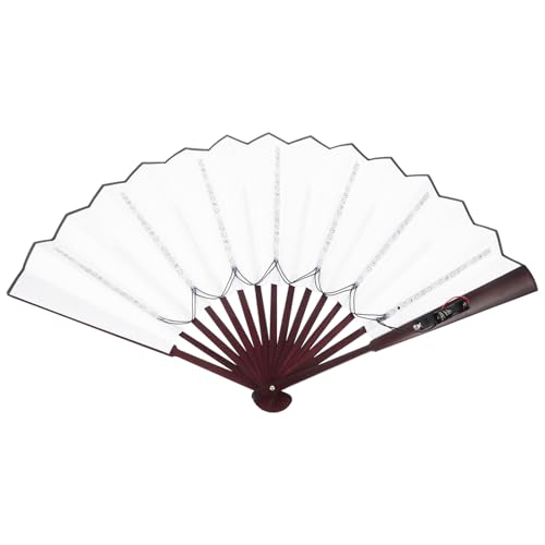 Vaguelly Faltbarer LED Handfächer Leuchtender Performance Fächer für Partys Cosplay Dekoration und Auftritte Rot Batterien nicht Enthalten Vaguelly Faltbarer LED Handfächer Leuchtender Performance Fächer für Partys Cosplay Dekoration und Auftritte Rot Batterien nicht Enthalten von Vaguelly