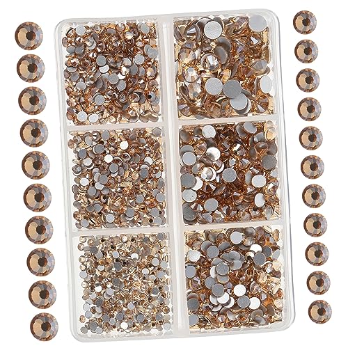 Vaguelly Flachrücken Strasssteine Für Nageldesign DIY Nail Art Zubehör Champagnerfarbe Funkelnde Strasssteine Für Maniküre Und Handwerksprojekte Vaguelly Flachrücken Strasssteine Für Nageldesign DIY Nail Art Zubehör Champagnerfarbe Funkelnde Strasssteine Für Maniküre Und Handwerksprojekte von Vaguelly