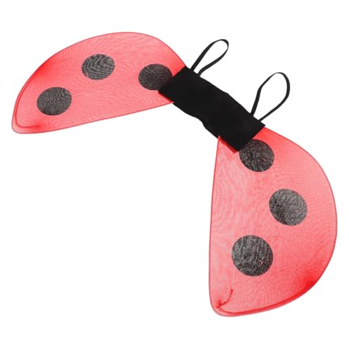 Vaguelly Flügel Kostüm Mesh Netzflügel für Mädchen Party Fasching Verkleidung Leicht Anzuziehen Langlebig Bequem für Geburtstagsfeier und Rollenspiel von Vaguelly
