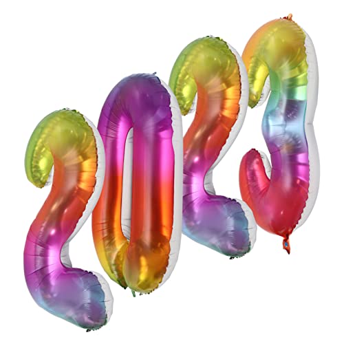 Vaguelly Folienballons Zahlen Jelly Farben Aluminiumfolie Luftballons für Chinesisches Neujahr Festival Langlebige Partydekoration für Zuhause Büro Restaurant Fotorequisite Vaguelly Folienballons Zahlen Jelly Farben Aluminiumfolie Luftballons für Chinesisches Neujahr Festival Langlebige Partydekoration für Zuhause Büro Restaurant Fotorequisite von Vaguelly