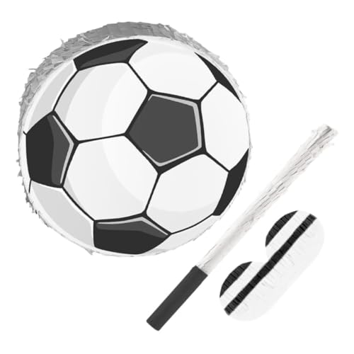 Vaguelly Fußball Pinata mit und Augenmaske Bunte Partydekoration für Kindergeburtstag Papierkonfetti für Fußball Mottoparty Spiele und Festveranstaltungen Vaguelly Fußball Pinata mit und Augenmaske Bunte Partydekoration für Kindergeburtstag Papierkonfetti für Fußball Mottoparty Spiele und Festveranstaltungen von Vaguelly