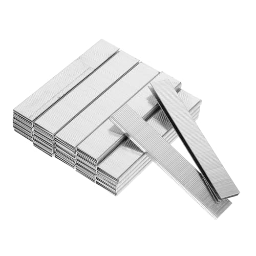 Vaguelly Galvanisierte U Förmige Metallklammern für Pneumatischen Nagler Holzverarbeitung Möbelbau DIY Heimwerker Langlebige Zeitsparende Befestigung von Vaguelly