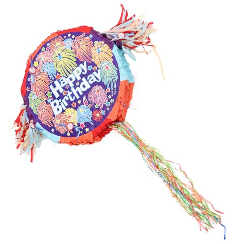 Vaguelly Geburtstagsparty Pinata aus Gefüllt mit Süßigkeiten Hängende Dekoration für Geburtstagsfeiern für Festliche Anlässe und Kinderpartys Sorgt für Laune von Vaguelly