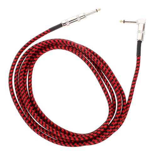 Vaguelly Gitarren verbinderkabel Professionelles Geflochtenes Audiokabel Elastisch und Langlebig Schnelle Signalübertragung Kompatibel Gitarre und Audioequipment Vaguelly Gitarren verbinderkabel Professionelles Geflochtenes Audiokabel Elastisch und Langlebig Schnelle Signalübertragung Kompatibel Gitarre und Audioequipment von Vaguelly