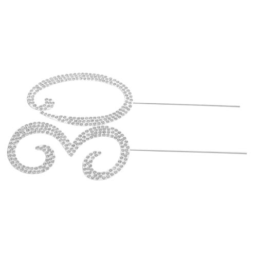 Vaguelly Glitzernder Geburtstag Cake Topper mit Strasssteinen Wiederverwendbar Silbernes Party Deko Zubehör für Jubiläen und Jahre Fest Einfach Einzustecken Vaguelly Glitzernder Geburtstag Cake Topper mit Strasssteinen Wiederverwendbar Silbernes Party Deko Zubehör für Jubiläen und Jahre Fest Einfach Einzustecken von Vaguelly