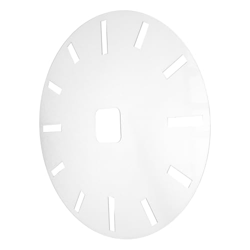 Vaguelly Großes Acryl Uhrenschablonen Präzisen Zifferblattmarkierungen Kratzfester Oberfläche und Einfacher Ausrichtung Vielseitige DIY Inlay Vorlage für Holzarbeiten und Dekorative Vaguelly Großes Acryl Uhrenschablonen Präzisen Zifferblattmarkierungen Kratzfester Oberfläche und Einfacher Ausrichtung Vielseitige DIY Inlay Vorlage für Holzarbeiten und Dekorative von Vaguelly