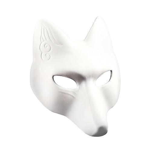 Vaguelly Halloween-maske Blanko Schlichte Maske Für Jungen Und Mädchen Damen Und Herren Dekoration von Vaguelly