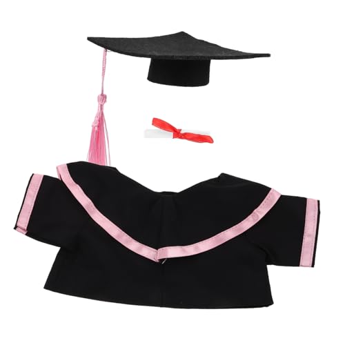 Vaguelly Handgemachtes Plüschbär Abschluss Outfit Set mit Mütze Schal und Kuscheltier für Abschlussfeiern Geeignet für Bachelor und Doktorfeiern Vaguelly Handgemachtes Plüschbär Abschluss Outfit Set mit Mütze Schal und Kuscheltier für Abschlussfeiern Geeignet für Bachelor und Doktorfeiern von Vaguelly