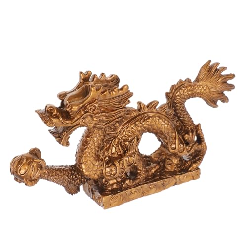 Vaguelly Hanlong-ornamente Drachen- Für Zuhause Drachenstatue Groß Drachen-cupcake-topper Drachen-gastgeschenke Chinesische Drachenstatue Drachen Zubehör Harz Golden Vaguelly Hanlong-ornamente Drachen- Für Zuhause Drachenstatue Groß Drachen-cupcake-topper Drachen-gastgeschenke Chinesische Drachenstatue Drachen Zubehör Harz Golden von Vaguelly