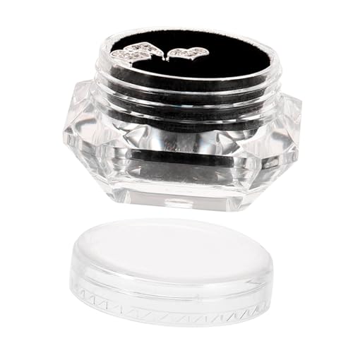 Vaguelly Herzförmige Zahndekorationen DIY Zahnschmuck Glitzersteine für Strahlendes Unisex Zahndekore für Besonderen Sicher und Bequem von Vaguelly