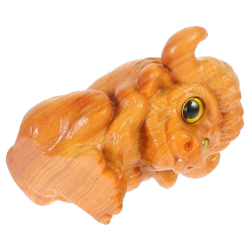 Vaguelly Holz Geschnitzte Rinderfigurine Miniatur Tierornament für Tischdeko Natürliche Holzmaterialien Details Vielseitig Einsetzbar für Kreative Bastelprojekte Vaguelly Holz Geschnitzte Rinderfigurine Miniatur Tierornament für Tischdeko Natürliche Holzmaterialien Details Vielseitig Einsetzbar für Kreative Bastelprojekte von Vaguelly