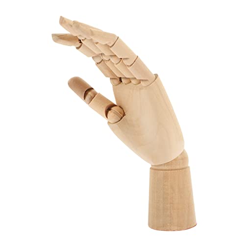 Vaguelly Holz-handmodell Mit Beweglichen Fingern Für Kunst Zeichnen Und Skizzieren Gelenkige Holzfigur Für Dekoration Übungshand Für Nageldesign Links Vaguelly Holz-handmodell Mit Beweglichen Fingern Für Kunst Zeichnen Und Skizzieren Gelenkige Holzfigur Für Dekoration Übungshand Für Nageldesign Links von Vaguelly