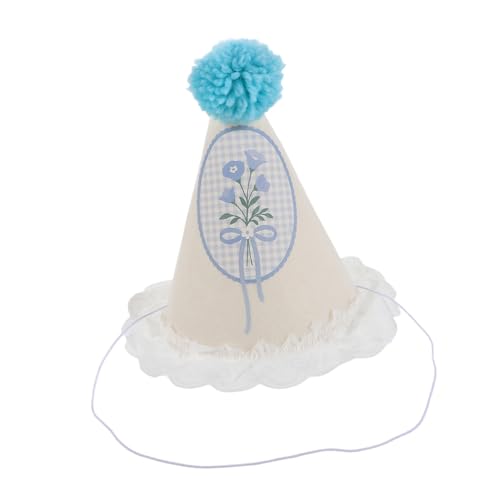 Vaguelly Kindergeburtstag Partyhüte mit Pom Pom und Spitzenbesatz Leichte Party Cone Caps für Jungen und Mädchen Festliche Partyaccessoires für Gruppenfeiern und Fröhliche Fotos Vaguelly Kindergeburtstag Partyhüte mit Pom Pom und Spitzenbesatz Leichte Party Cone Caps für Jungen und Mädchen Festliche Partyaccessoires für Gruppenfeiern und Fröhliche Fotos von Vaguelly