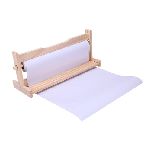 Vaguelly Kreativer Holz Papierrollenhalter für Robuster und Leichter Zeichentisch Easel für Kreatives Malen Zeichenpapier für Schule und Bastelaktivitäten Vaguelly Kreativer Holz Papierrollenhalter für Robuster und Leichter Zeichentisch Easel für Kreatives Malen Zeichenpapier für Schule und Bastelaktivitäten von Vaguelly