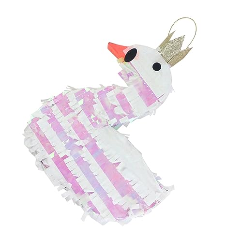Vaguelly Lustige Schwan Pinata Für Partydekoration Für Geburtstagsfeiern Und Hochzeiten Füllung Mit Süßigkeiten Und Mitgebsel Für Kindergeburtstag von Vaguelly