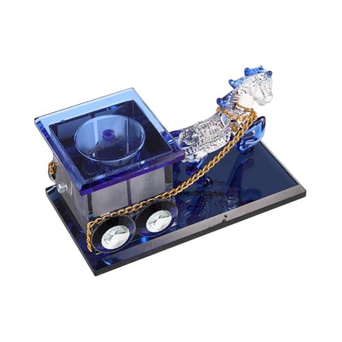 Vaguelly Luxuriöser Crystal Horse Carriage Tisch Ornament Ideal Für Bürodekoration Und Anwesend Für Hochzeitstag Vaguelly Luxuriöser Crystal Horse Carriage Tisch Ornament Ideal Für Bürodekoration Und Anwesend Für Hochzeitstag von Vaguelly