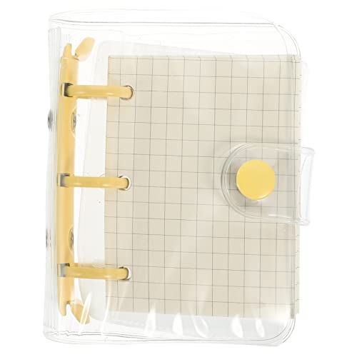 Vaguelly Mini Notizbuch mit Cover Handliches Notizbuch für Scrapbooking und Tägliche Notizen Ring Design für Reisen und Alltag von Vaguelly
