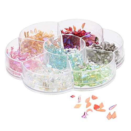 Vaguelly Of Mixed Nail Art Crystals Resin Rhinestones Nail Decoration Gems For Manicure Crafts von Vaguelly