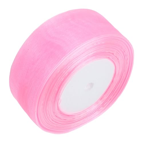 Vaguelly Organza Band Chiffon Geschenkband für DIY Bastelprojekte Hochzeitsdekoration Trauerfloristik und Langlebig von Vaguelly