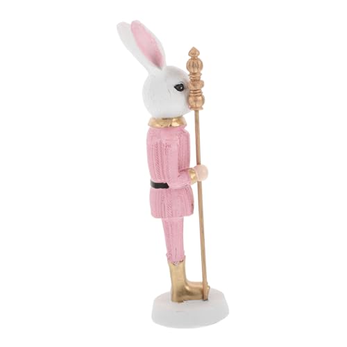 Vaguelly Osterhase Figuren Aus Resin Niedliche Deko Für Frühlingsfeiern Vielseitige Osterdekoration Für Zuhause Und Garten Kreative Hasenstatue Als Tisch Oder Gartenornament von Vaguelly