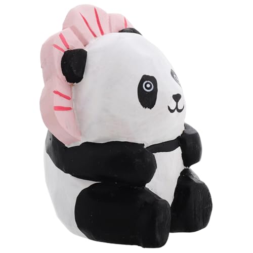 Vaguelly Panda-Ornamente aus Holz Panda-Verzierung Holztierfiguren Panda-Figur hölzern Vaguelly Panda-Ornamente aus Holz Panda-Verzierung Holztierfiguren Panda-Figur hölzern von Vaguelly