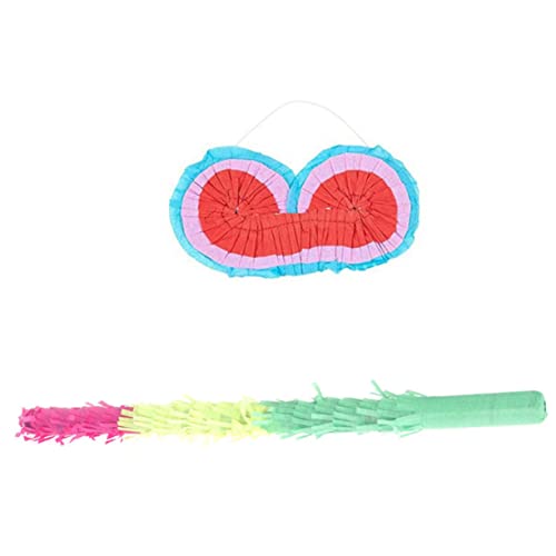 Vaguelly Pinata Teilig Bunt Leichtes Partyspiel Zubehör für Kindergeburtstag Festival mit Papier Augenmaske für Pinata Knock Game Prop Vaguelly Pinata Teilig Bunt Leichtes Partyspiel Zubehör für Kindergeburtstag Festival mit Papier Augenmaske für Pinata Knock Game Prop von Vaguelly