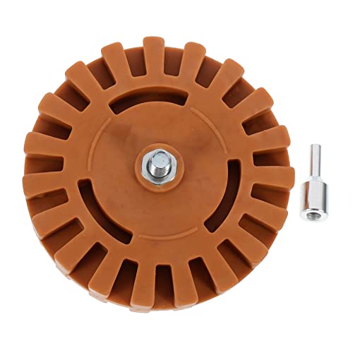 Vaguelly Radauto Klebstoffentferner Rad mit Bohrer Adapter Kit Hochwertiges Gummirad zur Entfernung von Aufklebern Klebstoffen und Vinyl von Autos Trucks und Fenstern Leicht Vaguelly Radauto Klebstoffentferner Rad mit Bohrer Adapter Kit Hochwertiges Gummirad zur Entfernung von Aufklebern Klebstoffen und Vinyl von Autos Trucks und Fenstern Leicht von Vaguelly