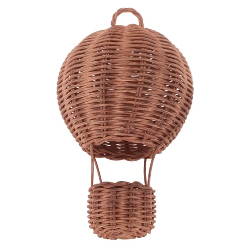 Vaguelly Rattan-heißluftballon-Dekoration Heißluftballon Zum Aufhängen An Der Wand Heißluftballon-anhänger Gewebter Heißluftballon Rattan Gewebter Anhänger Heißluftballonkorb Light Brown Vaguelly Rattan-heißluftballon-Dekoration Heißluftballon Zum Aufhängen An Der Wand Heißluftballon-anhänger Gewebter Heißluftballon Rattan Gewebter Anhänger Heißluftballonkorb Light Brown von Vaguelly