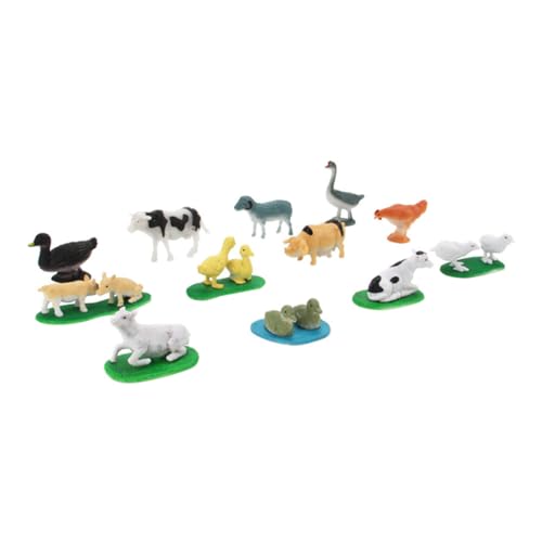 Vaguelly Realistische Miniatur-stalltiere – Bauernhoftiere Pädagogische Figur Tier-kuchenaufsatz Für Geburtstagskuchendekorationen Vaguelly Realistische Miniatur-stalltiere – Bauernhoftiere Pädagogische Figur Tier-kuchenaufsatz Für Geburtstagskuchendekorationen von Vaguelly