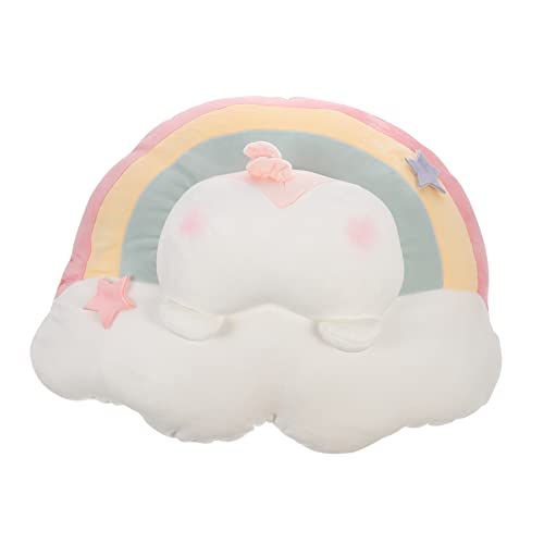 Vaguelly Regenbogen-wurf-Kissen-Kissen Plüschtiere Plüschkissen in Regenbogenform Regenbogen-plüschkissen Gefüllte Spielzeuge Regenbogen-wurfskissen Sofakissen Rosa Plüschstoff Vaguelly Regenbogen-wurf-Kissen-Kissen Plüschtiere Plüschkissen in Regenbogenform Regenbogen-plüschkissen Gefüllte Spielzeuge Regenbogen-wurfskissen Sofakissen Rosa Plüschstoff von Vaguelly