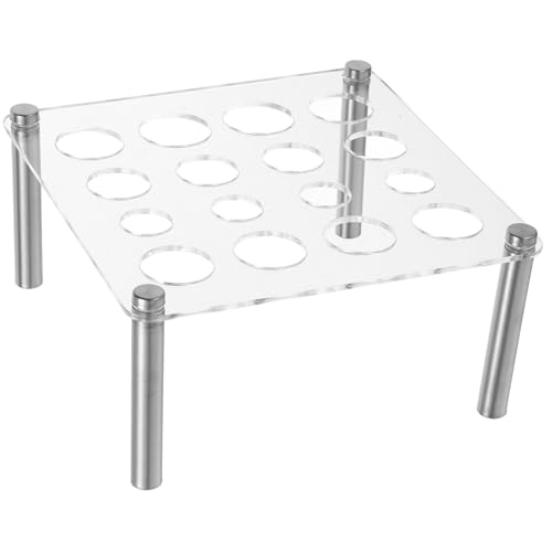 Vaguelly Schachfigurenhalter DIY Schachfiguren Silikonform Organizer für Schachstücke Epoxidharz Stabiler Aufbewahrungshalter für Schachspielstücke von Vaguelly