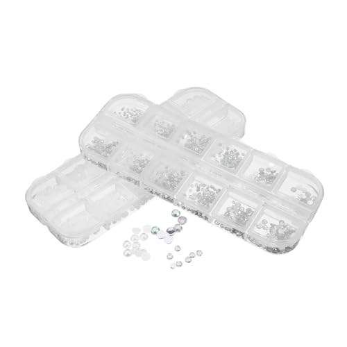Vaguelly Schachteln Nageljuwelen mit Charms Dekorativen Ornamenten für Maniküre Teiliges für Nail Art Dekorationen Feste und Anlässe Vaguelly Schachteln Nageljuwelen mit Charms Dekorativen Ornamenten für Maniküre Teiliges für Nail Art Dekorationen Feste und Anlässe von Vaguelly