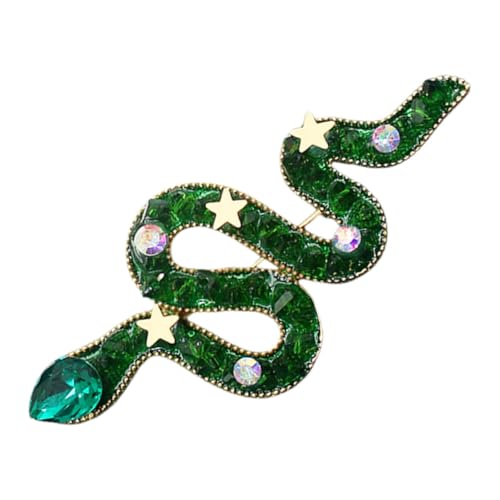 Vaguelly Schlangenbrosche weihnachtsdekoration Hochzeit Halloween Schmuck Weihnachten dekorative Broschennadel gotisch süße Emaille-Pins Lustige Pin-Brosche Lustige Stifte Legierung Green Vaguelly Schlangenbrosche weihnachtsdekoration Hochzeit Halloween Schmuck Weihnachten dekorative Broschennadel gotisch süße Emaille-Pins Lustige Pin-Brosche Lustige Stifte Legierung Green von Vaguelly