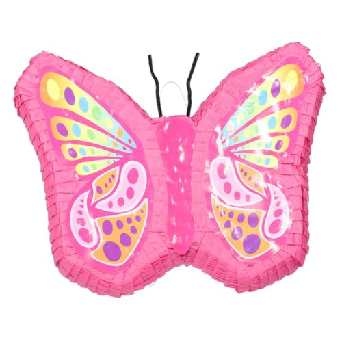 Vaguelly Schmetterling Pinata für Kindergeburtstag Sicheres Partyspielzeug mit Süßigkeiten und Befüllbar für Geburtstagsfeiern und Feste Kreative Gestaltung für Viel Spaß Vaguelly Schmetterling Pinata für Kindergeburtstag Sicheres Partyspielzeug mit Süßigkeiten und Befüllbar für Geburtstagsfeiern und Feste Kreative Gestaltung für Viel Spaß von Vaguelly