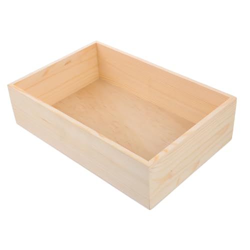 Vaguelly Schmuck Organizer Tablett aus Holz ohne Deckel für Ringe Ohrringe Ketten Platzsparend und Stapelbar und Kommoden Vaguelly Schmuck Organizer Tablett aus Holz ohne Deckel für Ringe Ohrringe Ketten Platzsparend und Stapelbar und Kommoden von Vaguelly