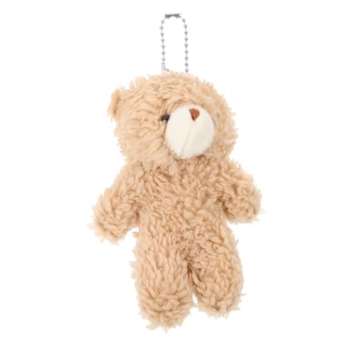 Vaguelly Schöne Mini-bärenfiguren Tragbarer Bärenanhänger Als Dekorativer Schlüsselanhänger Zum Geburtstag von Vaguelly