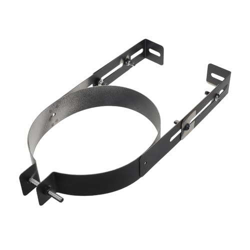 Vaguelly Schornsteinrohrhalterung Rohraufhänger-klemmen Rohrstützklemmen Klemmhalterung Aus Edelstahl Rohrhalterung Für Die Wandmontage Kaminrohrhalterung Rohrschelle Rostfreier Stahl Black von Vaguelly