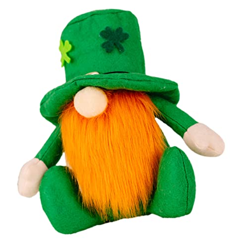 Vaguelly St. Patrick's Day Puppe Handgefertigte Zwergenpuppe Ausgestopfte Zwerge St. Patricks Day GNOME Puppe Ferienzwergpuppe Valentinstag Gnom Schreibtischverzierung Kies Vaguelly St. Patrick's Day Puppe Handgefertigte Zwergenpuppe Ausgestopfte Zwerge St. Patricks Day GNOME Puppe Ferienzwergpuppe Valentinstag Gnom Schreibtischverzierung Kies von Vaguelly