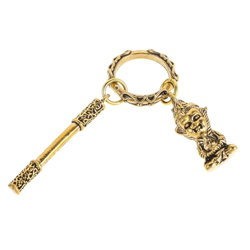 Vaguelly Sun Wukong Schlüsselanhänger Schild Figur Erwachsene glücksbringer schlüsselhalter Messingbarrenornamente Schlüsselanhänger zum chinesischen Neujahr Kupfer Golden Vaguelly Sun Wukong Schlüsselanhänger Schild Figur Erwachsene glücksbringer schlüsselhalter Messingbarrenornamente Schlüsselanhänger zum chinesischen Neujahr Kupfer Golden von Vaguelly