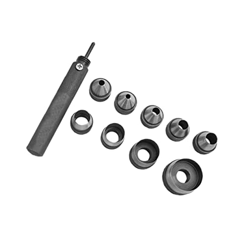 Vaguelly Teiliges Lochstanz Set aus Langlebigem Wärmebehandeltem für Uhrenarmbänder und Gürtel Präzise und Saubere Stanzen Vielseitig für Handwerk und Reparaturen Geeignet Vaguelly Teiliges Lochstanz Set aus Langlebigem Wärmebehandeltem für Uhrenarmbänder und Gürtel Präzise und Saubere Stanzen Vielseitig für Handwerk und Reparaturen Geeignet von Vaguelly