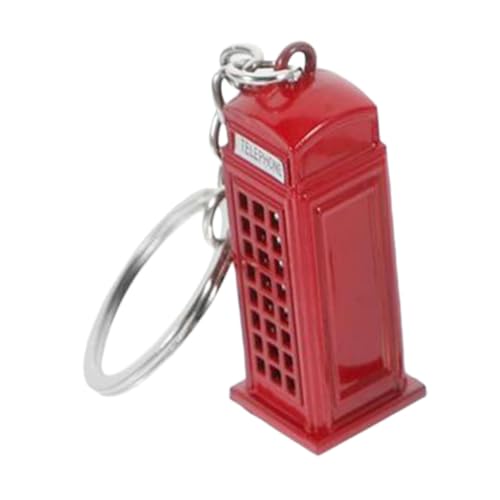 Vaguelly Telefonzellen Schlüsselanhänger Charm Einzigartige Taschen Hängedekoration Für Schlüsselbund Und Handtasche Praktische Und Stilvolle Accessoire Für Tag von Vaguelly
