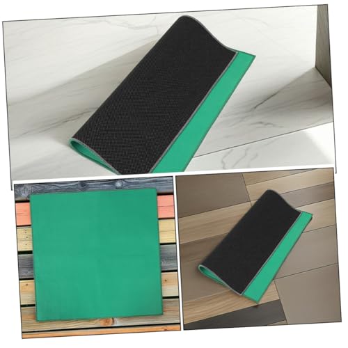 Vaguelly Thickened Mahjong Tischmatte Quadratisch rutschfest Geräuschdämpfend Strapazierfähig Spielmatte für Mahjong Poker Domino Karten Tischdecken von Vaguelly