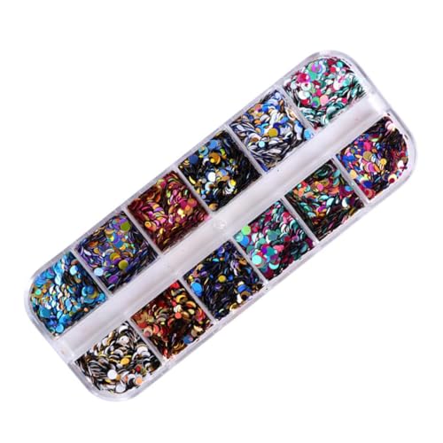 Vaguelly Ultradünne Pailletten Für Nageldesign Boxen Mit Farben Glitter Pailletten Für Nail Art Für DIY Nagelkunst Und Professionelle Maniküre Vaguelly Ultradünne Pailletten Für Nageldesign Boxen Mit Farben Glitter Pailletten Für Nail Art Für DIY Nagelkunst Und Professionelle Maniküre von Vaguelly