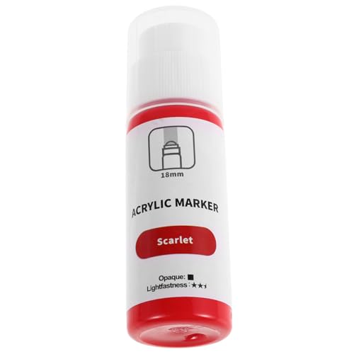 Vaguelly Wasserfeste Marker mit Runder Spitze Graffiti Stifte für Poster Steine Schilder und Leinwandprojekte Große Rote Farbmarker für Kreative Anwendungen Vaguelly Wasserfeste Marker mit Runder Spitze Graffiti Stifte für Poster Steine Schilder und Leinwandprojekte Große Rote Farbmarker für Kreative Anwendungen von Vaguelly