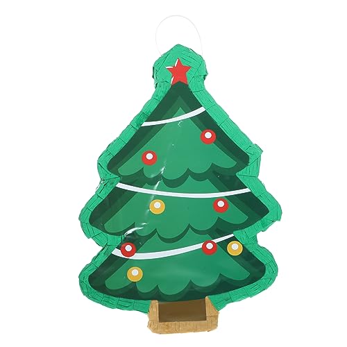 Vaguelly Weihnachtliche Pinata Tannenbaum Dekoration Festliches Partyspiel mit Traditionellem Design Auffälliges Handgefertigtes Weihnachtsbaum Pinata Partyzubehör für Geburtstags und Vaguelly Weihnachtliche Pinata Tannenbaum Dekoration Festliches Partyspiel mit Traditionellem Design Auffälliges Handgefertigtes Weihnachtsbaum Pinata Partyzubehör für Geburtstags und von Vaguelly