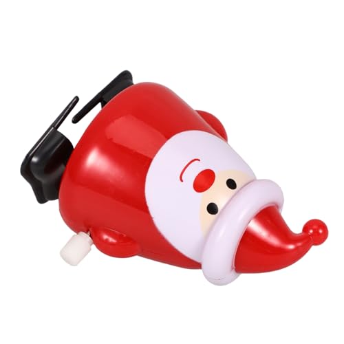 Vaguelly Weihnachts-aufziehspielzeug, Dekoratives Uhrwerk-Spielzeug, Weihnachtsmann, Aufziehspielzeug, Tischdekoration von Vaguelly
