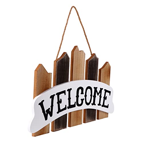 Vaguelly Willkommensschild Kreativ Vintage Hänger für Zuhause Einzigartiges mit Juteseil für Restaurants und Cafés Stilvolles Türschild für Einladende Vaguelly Willkommensschild Kreativ Vintage Hänger für Zuhause Einzigartiges mit Juteseil für Restaurants und Cafés Stilvolles Türschild für Einladende von Vaguelly