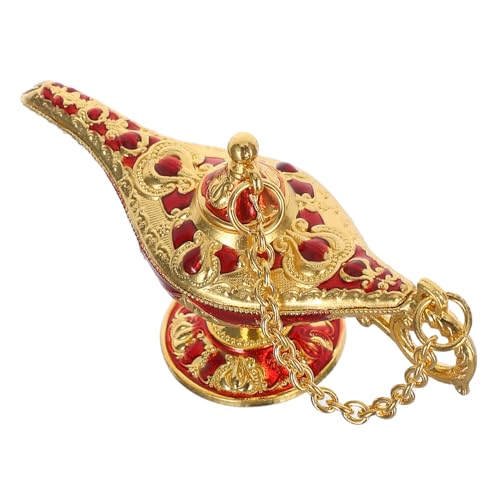 Vaguelly Wunschlampe Aus Zinklegierung Im Vintage-Stil Dekorative Tischlampe Für Schreibtische Regale Und Wohnzimmer Arabische Partylicht-Dekoration von Vaguelly