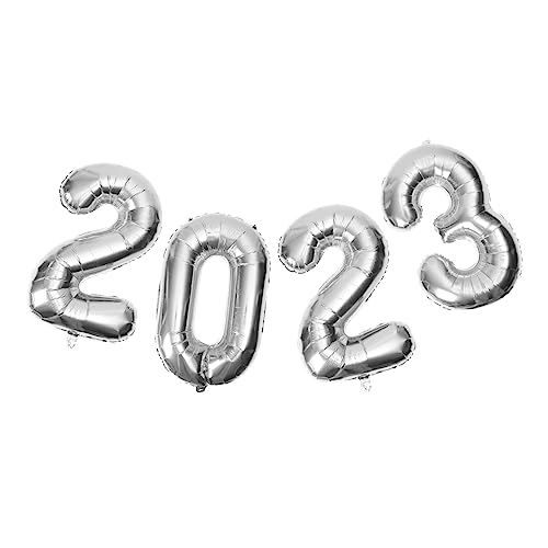 Vaguelly Zahlenballon Aluminiumfolie Silbern Neujahrsdeko Party Zahl Ballon für Zuhause Restaurant Hotel Feier Fest Vaguelly Zahlenballon Aluminiumfolie Silbern Neujahrsdeko Party Zahl Ballon für Zuhause Restaurant Hotel Feier Fest von Vaguelly