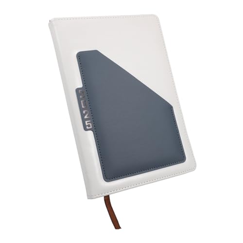 Vaguelly Zeitplan Haushaltsplaner Buch Notizblock Auflisten Notizblock Schreiben Tragbarer Planer-organizer Täglicher Planer Büro Akademischer Planer Tragbare Planerbücher Pu-leder von Vaguelly
